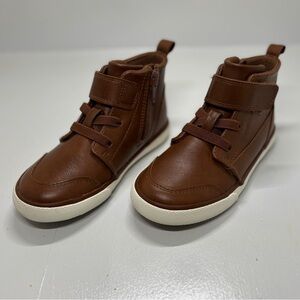 Wonder Nation Brown Kids High-Top Sneakers size 10